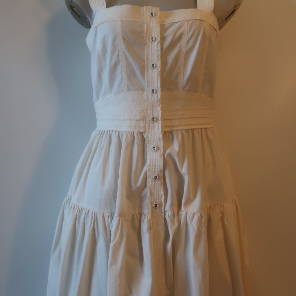 Ulla Johnson Cream Button-Front Maxi Dress - Picture 5 of 14